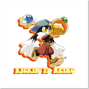 Kickin' it Retro Klonoa Posters and Art